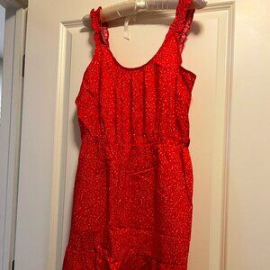 Banana Republic little red dress with tags
